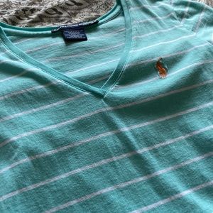 - Ralph Lauren Polo - Short Sleeve V Neck -